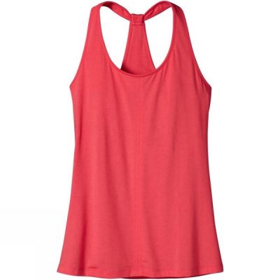 Camiseta Sin Mangas Patagonia Kiawah Mujer - Rojas - Chile KGD594862